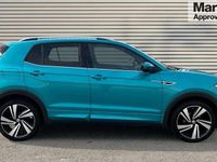 Used VW T-Cross R-line 115 HP (84 kW) 2019 Turquoise SUV