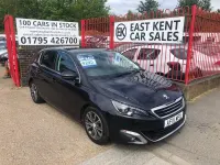 Begagnad Peugeot 308 Allure 120 HK (88 kW) 2015 Blå Halvkombi