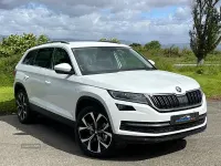 Used Skoda Kodiaq SE L 150 HP (110 kW) 2017 White SUV