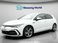 Used VW Golf VIII R-line 150 HP (110 kW) 2023 White Hatchback