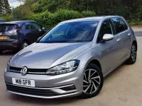 Used VW Golf VII Match 150 HP (110 kW) 2019 Silver Hatchback