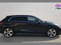 Used Audi A3 S-Line 147 HP (108 kW) 2022 Black Sedan
