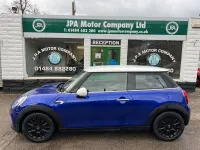 Usado Mini Cooper Hatch 2018 Azul Citadino