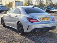 Used Mercedes CLA220 AMG line 177 HP (130 kW) 2017 Silver Sedan