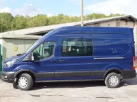 Used Ford E-Transit Trend 198 kW (270 HP) 2023 Blue Van