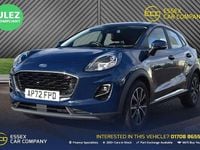 Used Ford Puma Titanium 155 HP (114 kW) 2022 Blue SUV