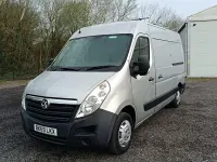 Used Vauxhall Movano 110 HP (80 kW) 2019 Silver MPV