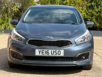 Used Kia Ceed 136 HP (100 kW) 2016 Blue Hatchback