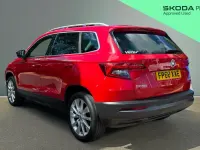 Used Skoda Karoq SE L 150 HP (110 kW) 2018 Red SUV