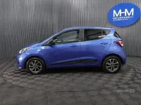 Used Hyundai i10 GO! 67 HP (49 kW) 2018 Blue Hatchback