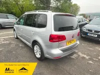 Used VW Touran SE 105 HP (77 kW) 2010 Silver MPV
