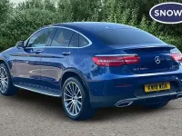 Used Mercedes GLC250 AMG line 204 HP (150 kW) 2018 Blue SUV