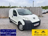 Used Peugeot Bipper S 75 HP (55 kW) 2014 White MPV