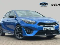 Used Kia Ceed GT GT-Line 158 HP (116 kW) 2022 Blue flame Hatchback