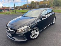 Used Mercedes A160 AMG line 102 HP (75 kW) 2017 Black Hatchback