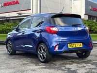 Used Hyundai i10 Premium 2023 Blue Hatchback