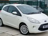Used Ford Ka Zetec 69 HP (50 kW) 2012 White Hatchback