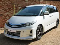 Used Toyota Estima Edition 170 HP (125 kW) 2013 Pearl white MPV