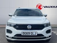 Used VW T-Roc R-line 116 HP (85 kW) 2019 White SUV