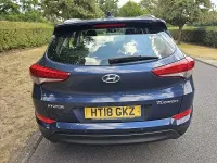 Used Hyundai Tucson SE 177 HP (130 kW) 2018 Blue SUV