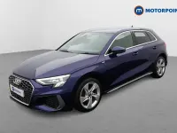 Used Audi A3 e-tron S-Line 2023 Blue Hatchback