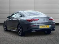 Used Mercedes CLA180 AMG Line Premium 136 HP (100 kW) 2023 Mountain grey Coupe
