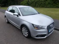 Used Audi A1 Sportback Sport 105 HP (77 kW) 2013 Silver Hatchback