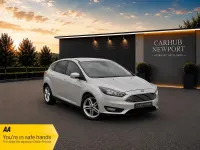 Used Ford Focus Zetec 125 HP (91 kW) 2016 Silver Hatchback