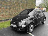 Used Fiat 500 Lounge 2021 Black Hatchback
