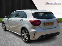 Used Mercedes A160 AMG line 2018 Silver Hatchback