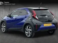 Used Toyota Aygo X 71 HP (52 kW) 2023 Juniper blue with black SUV