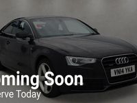 Used Audi A5 S-Line 2014 Black Coupe