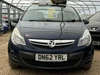 Used Vauxhall Corsa 95 HP (69 kW) 2012 Blue Hatchback