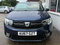 Used Dacia Sandero Lauréate 90 HP (66 kW) 2017 Blue Hatchback