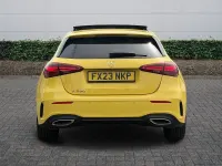 Used Mercedes A200 Exclusive 2023 Yellow Hatchback