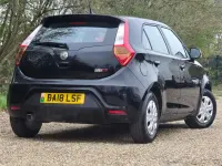 Used MG MG3 106 HP (77 kW) 2018 Black Hatchback