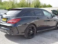 Used Mercedes CLA220 AMG line 177 HP (130 kW) 2017 Black Coupe
