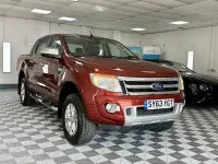 Second-hand Ford Ranger Limited 2014 Roșu Pickup