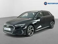 Used Audi A3 S-Line 110 HP (80 kW) 2023 Black Sedan