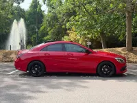 Used Mercedes CLA220 AMG line 2017 Red Coupe