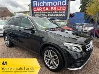 Used Mercedes GLC250 AMG line 204 HP (150 kW) 2017 Black SUV