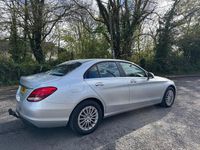 Begagnad Mercedes C200 SE 2015 Silver Sedan