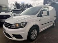 Used VW Caddy Trendline 102 HP (75 kW) 2018 White MPV