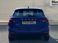 Used Skoda Fabia Comfort 80 HP (58 kW) 2023 Blue Hatchback