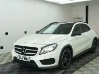 Used Mercedes GLA220 AMG line 170 HP (125 kW) 2014 White SUV