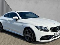 Used Mercedes C63S AMG Premium Plus 510 HP (375 kW) 2021 Polar white Coupe