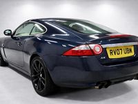Used Jaguar XKR Supercharged 420 HP (308 kW) 2007 Blue Coupe