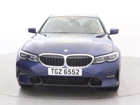 Used BMW 320 Sport Line 184 HP (135 kW) 2021 Blue Sedan