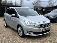 Begagnad Ford C-MAX Titanium 125 HK (91 kW) 2018 Silver Minibuss