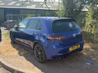 Used VW Golf VII R 2014 Blue Hatchback